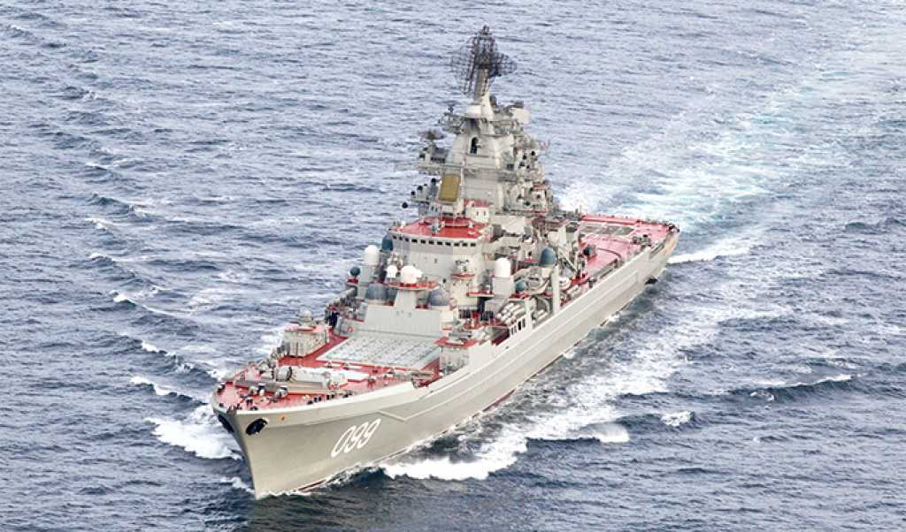 Russisk slagskip i Kirov-klassen.