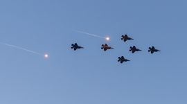 F-35A i formasjon, lager Julestjerna