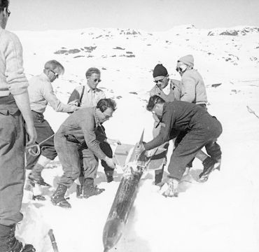 Forsøk med Terne-missilet på 50-tallet