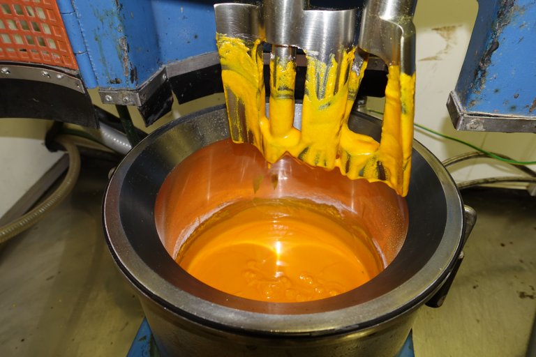 Blandekar med rakettdrivstoff