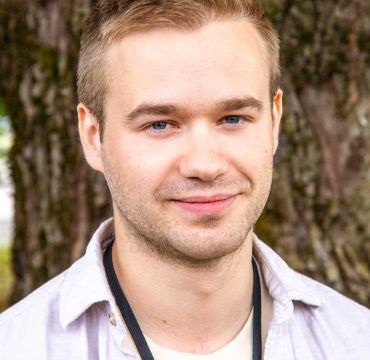 Portrett av sommerstudent Rory.