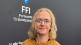 Reidar har vært sommerstudent ved FFI.